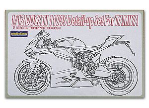 Hobby Design HD02-0291 Ducati 1199 Panigale S Detail-up Set For T