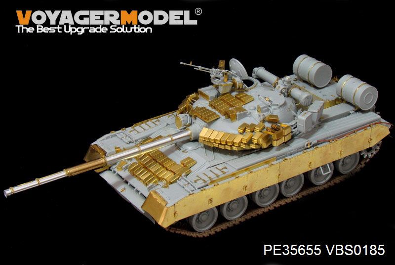 Voyager Model PE35655 Modern Russian T-80BVD MBT (smoke discharger include)