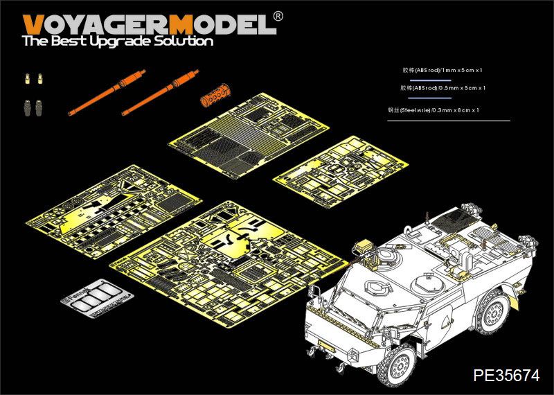 Voyager Model 35674 Morden German Fennek LGS-Dutch Version