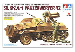 Tamiya 37017 German Self-Propelled Rocket Launcher Sd.Kfz.4/1 Panzerwerfer 42