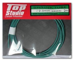 Top Studio TD23053 2.0 mm Shrink Tube (Green)