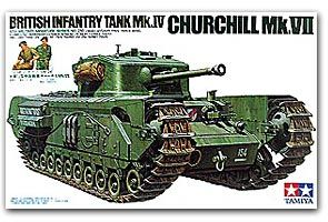 Tamiya 35210 British Churchill VII Tank