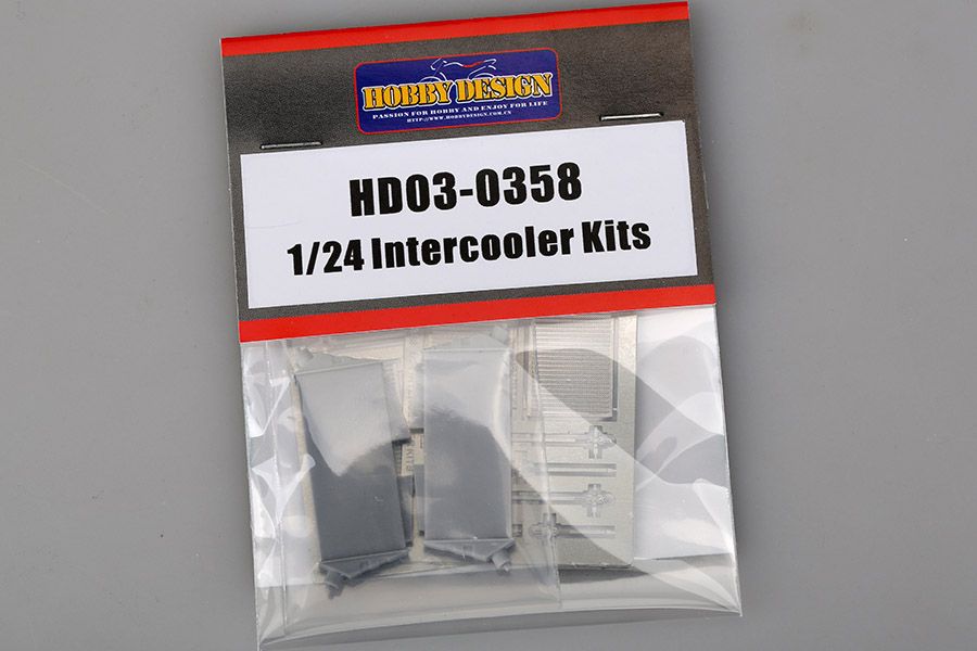 Hobby Design 03-0358 Intercooler Kits(Resin+PE)
