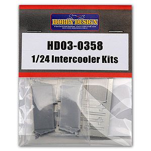 Hobby Design 03-0358 Intercooler Kits(Resin+PE)