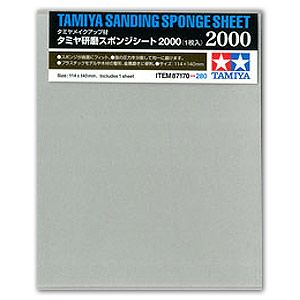 Tamiya 87170 Polishing Sponge Sheet 2000
