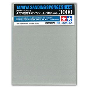 Tamiya 87171 Polishing Sponge Sheet 3000