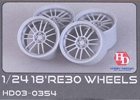 Hobby Design HD03-0354 RE30 Wheels
