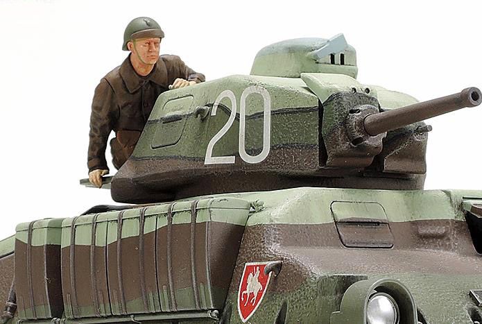 Tamiya 35344 French Medium Tank Somua S35