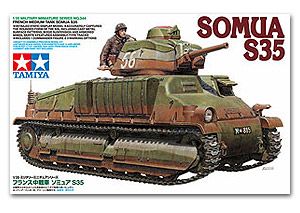 Tamiya 35344 French Medium Tank Somua S35