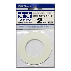 Tamiya 87177 Masking Tape for Curves 2mm