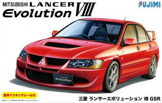 Fujimi 03924 Mitsubishi Lancer Evolution VIII GSR
