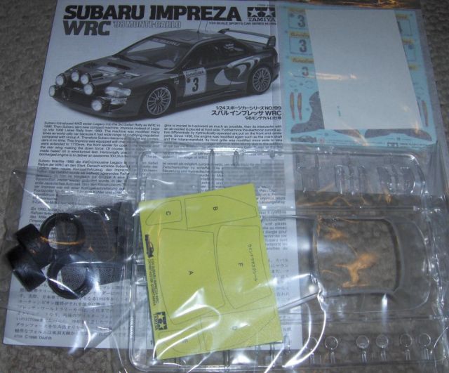 Tamiya 24199 Subaru Impreza WRC 98