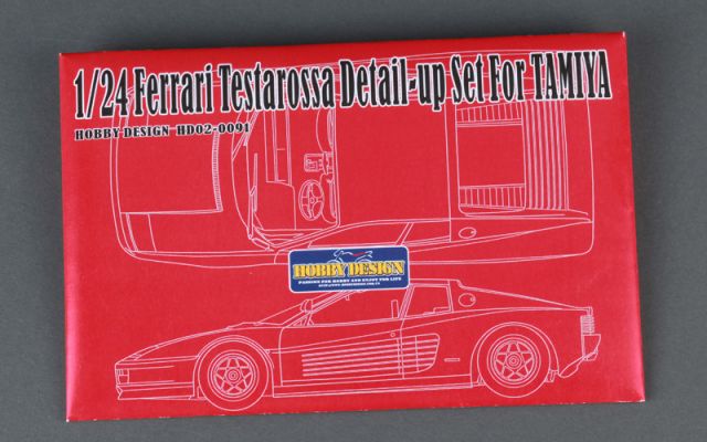 Hobby Design 02-0091 Ferrari Testarossa Detail-up Set