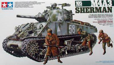 Tamiya 35251 M4 A3 Sherman 105mm Howitzer