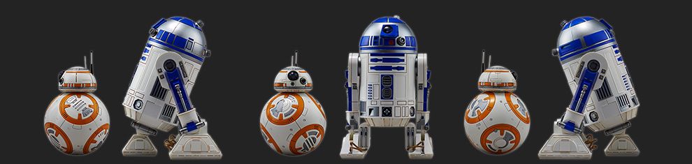 Bandai 0203220 BB-8 & R2-D2 Bandai 0203220 BB-8 & R2-D2