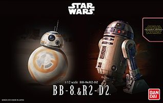 Bandai 0203220 BB-8 & R2-D2 Bandai 0203220 BB-8 & R2-D2