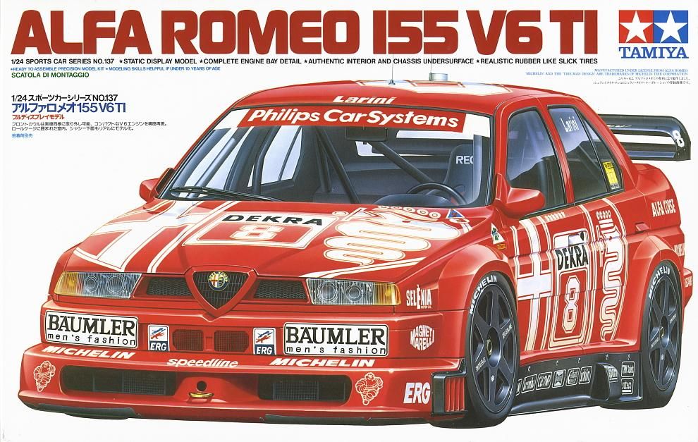 Tamiya 24137 Alfa Romeo 155 V6 TI