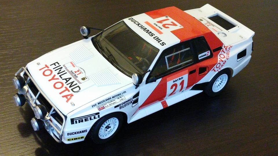 Beemax B24004 (084564) Toyota TA64 Celica Rally Version
