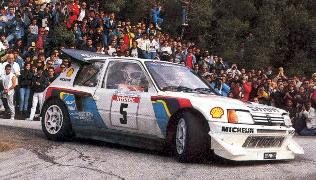 Profil24 P24101/2 Peugeot 205 Turbo 16 Evo 2 Tour de Corse-Monte Carlo 1986