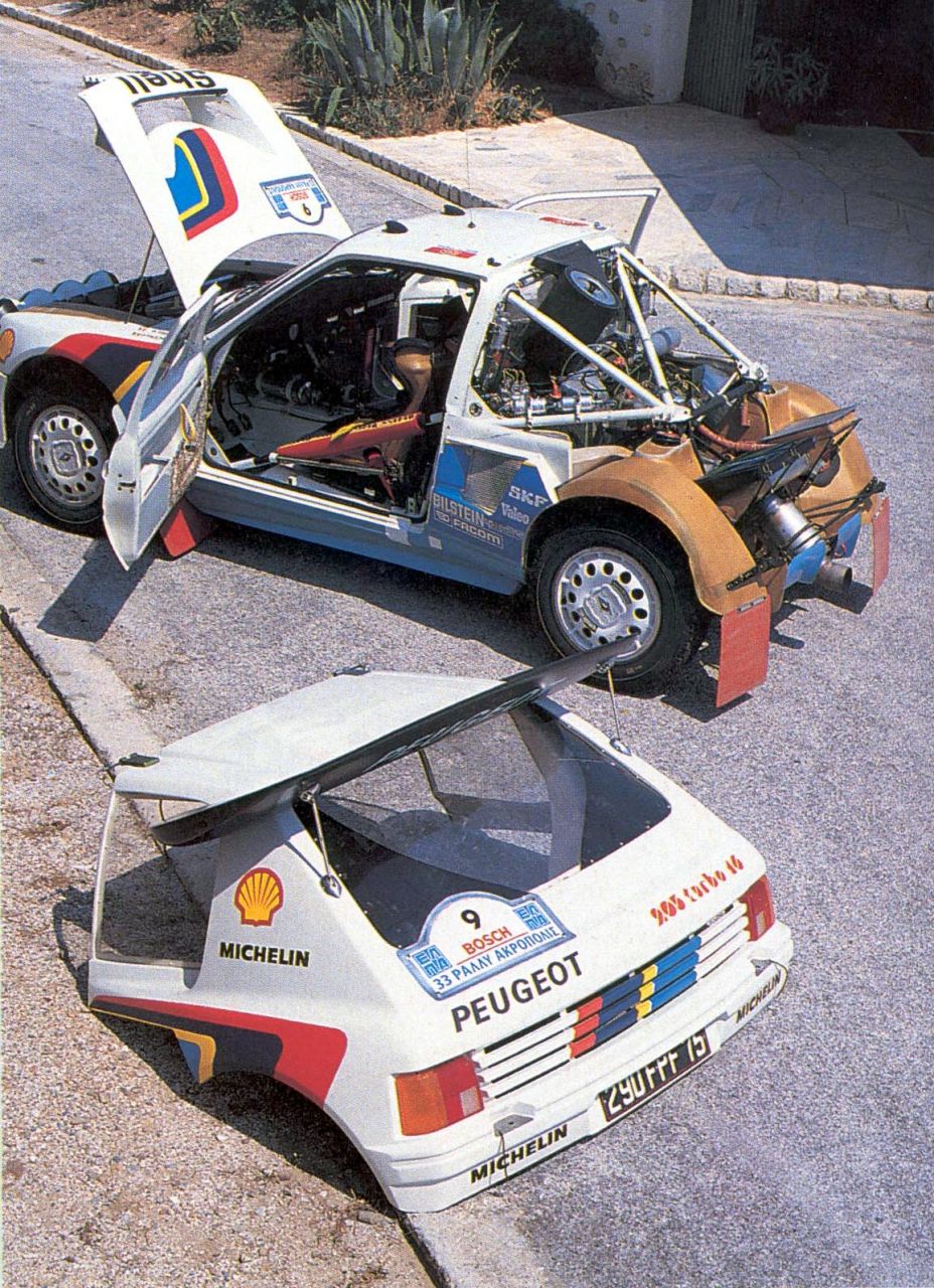 Profil24 P24101/2 Peugeot 205 Turbo 16 Evo 2 Tour de Corse-Monte Carlo 1986