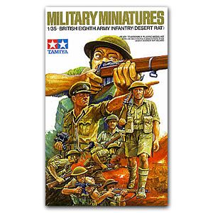 Tamiya 35032 British Eighth Army Infantry Desert Rats