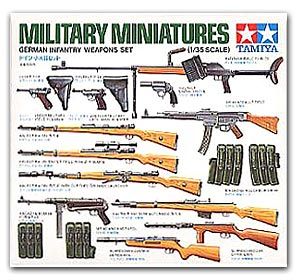 Tamiya 35111 German Infantry Weapons Set