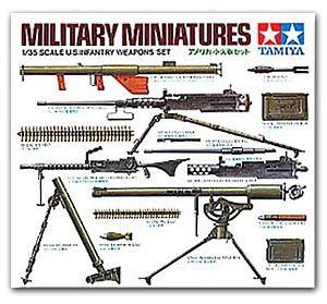 Tamiya 35121 U.S. Infantry Weapons Set