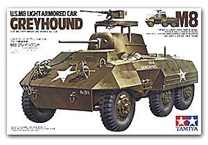 Tamiya 35228 U.S. M8 Light Armored Car Greyhound