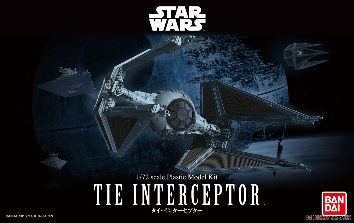 Bandai 0208099 Star Wars Tie Interceptor