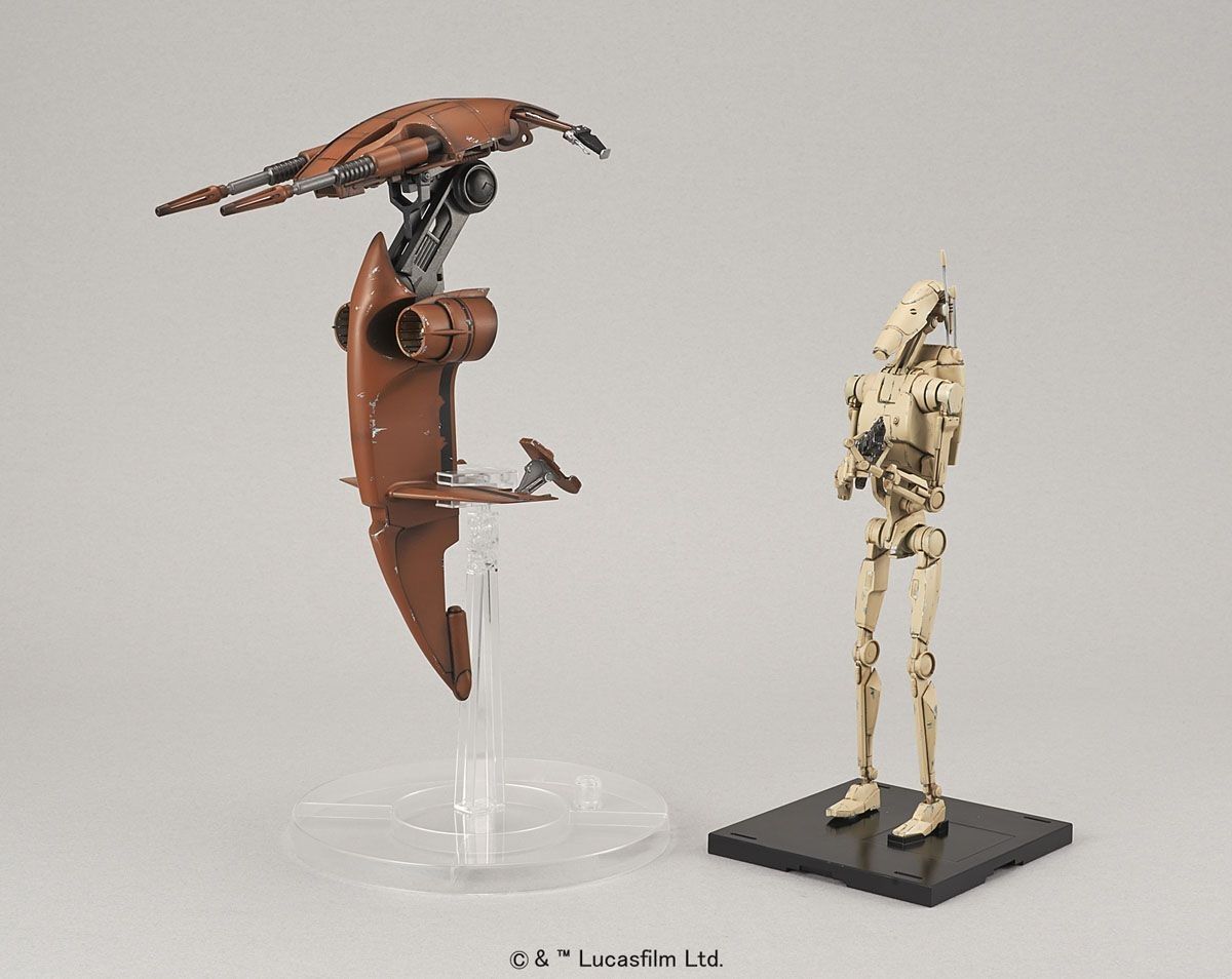 Bandai 0207575 Battle Droid and Stap Bandai 0207575 Battle Droid and Stap