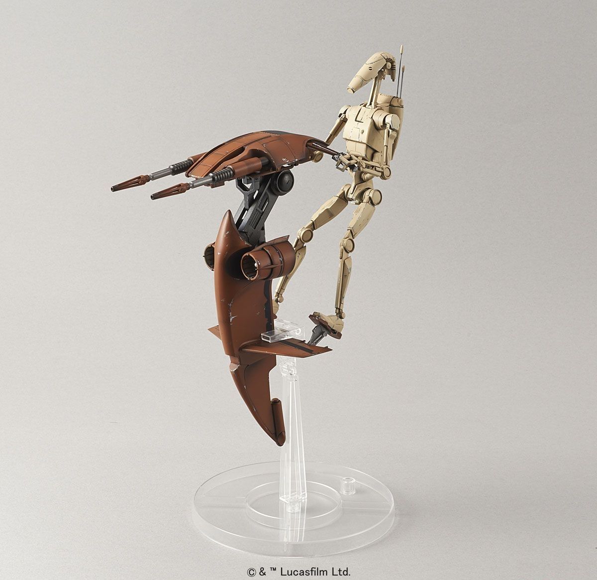 Bandai 0207575 Battle Droid and Stap Bandai 0207575 Battle Droid and Stap