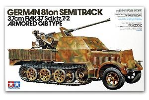 Tamiya 35144 German 8 Ton Semi Track Sd.Kfz. 7/2