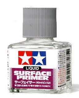Tamiya 87075 Liquid Surface Primer Gray (40 ml.)