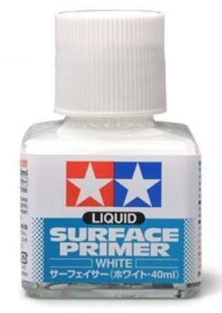 Tamiya 87096 Liquid Surface Primer White (40 ml.)