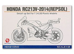 Hobby Design HD02-0340 Honda RC213V-2014(Repsol) Detail-UP Set For Tamiya