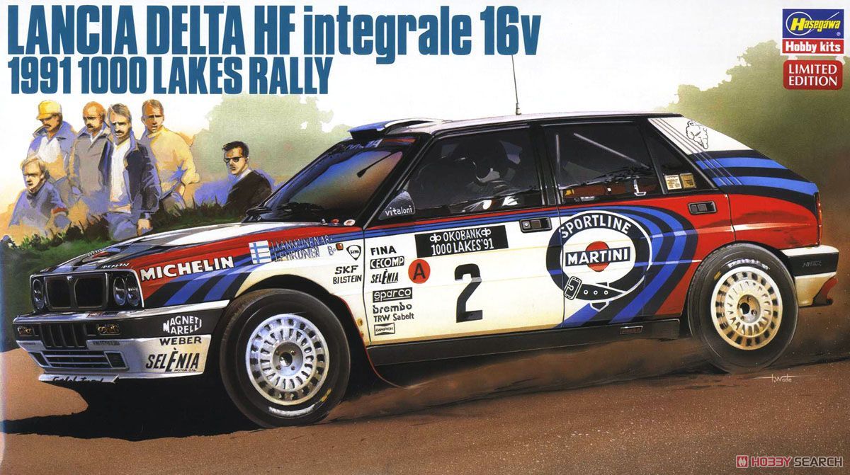 Hasegawa 20289 Lancia Delta HF Integrale 16v 1991 1000 Lakes Rally (re-release, Limited Edition)