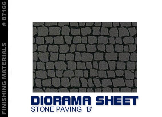 Tamiya 87166 Diorama Sheet of Stone Paving B