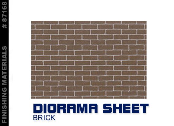 Tamiya 87168 Diorama Sheet of Brick