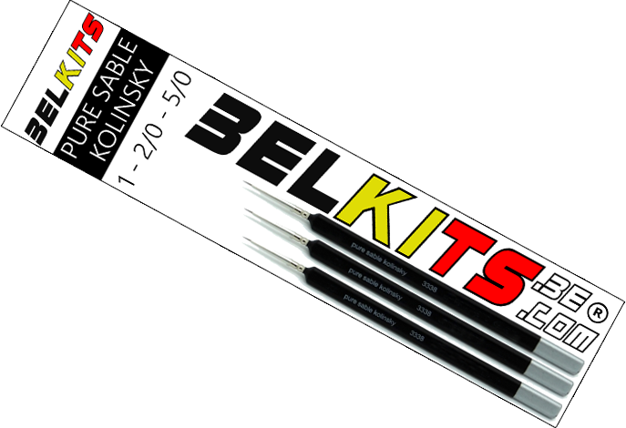 Belkits BEL-P001 Set Brush Belkits 1-2/0-5/0