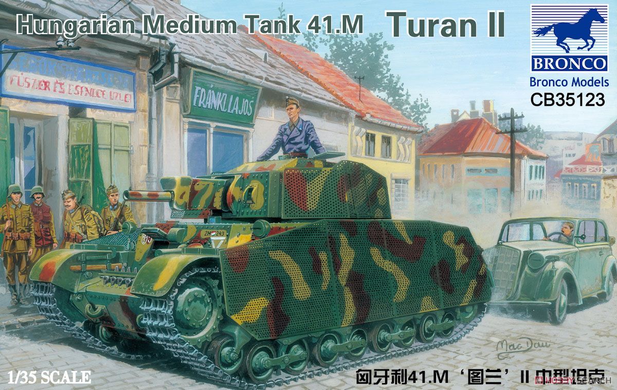 Bronco CB35123 Hungarian Medium Tank 41M TuranII 75mm Gun