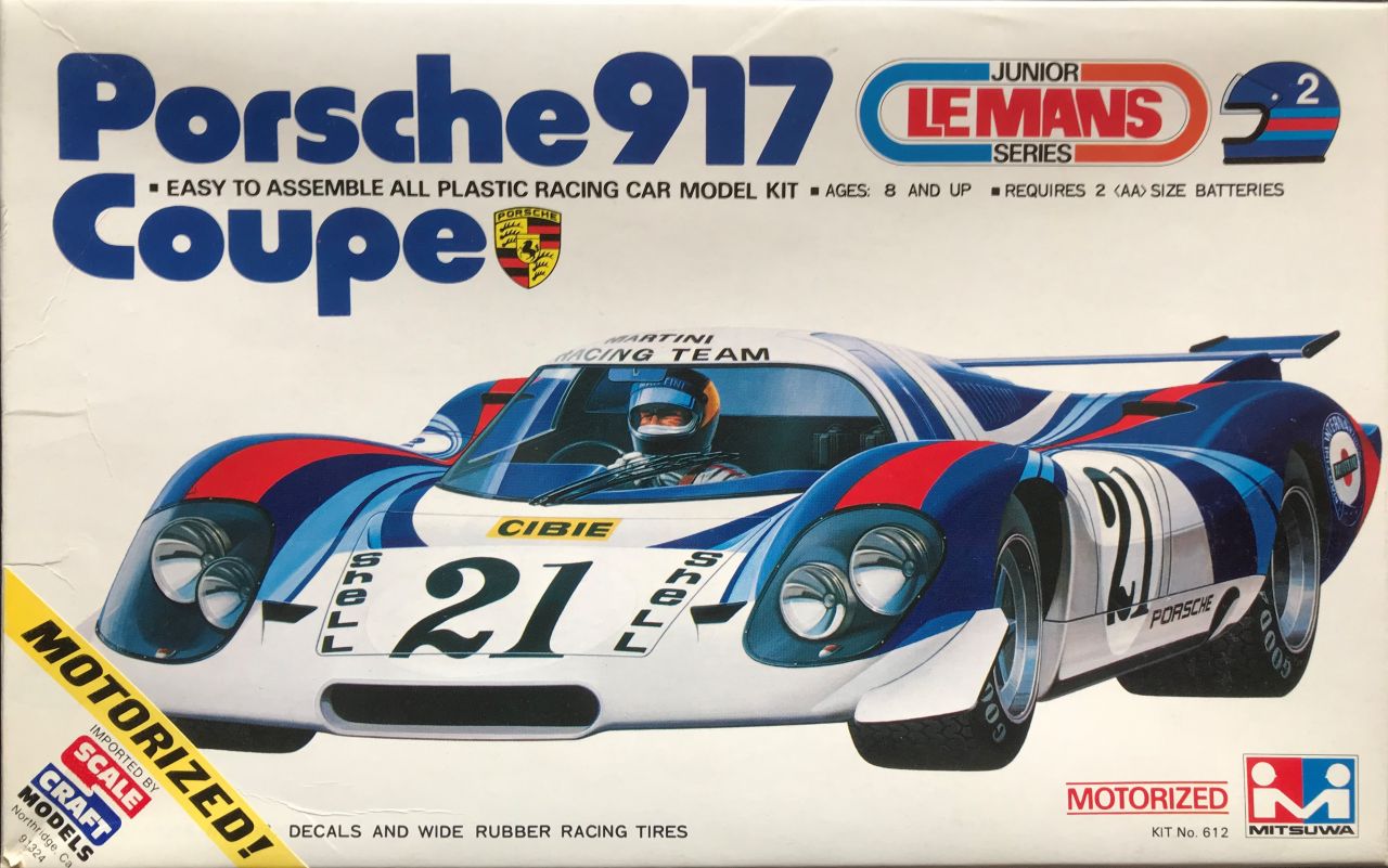 Mitsuwa 612 Porsche 917 Coupe Martini Racing