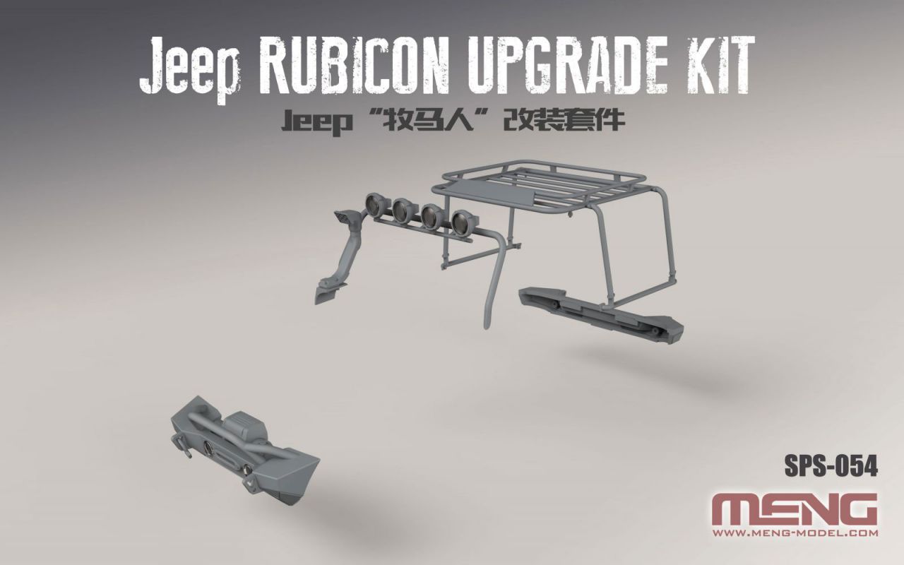 Meng SPS-054 Jeep Wrangler Rubicon 2-Door Upgrade set