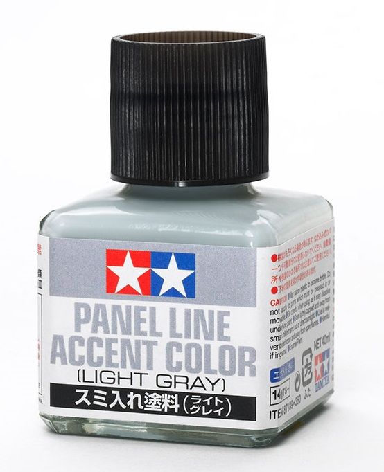 Tamiya 87189 Light Gray - Panel Line Accent Color