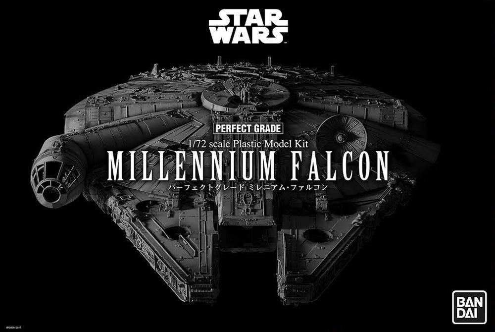 Bandai 0163848 Millennium Falcon Perfect Grade 1/72