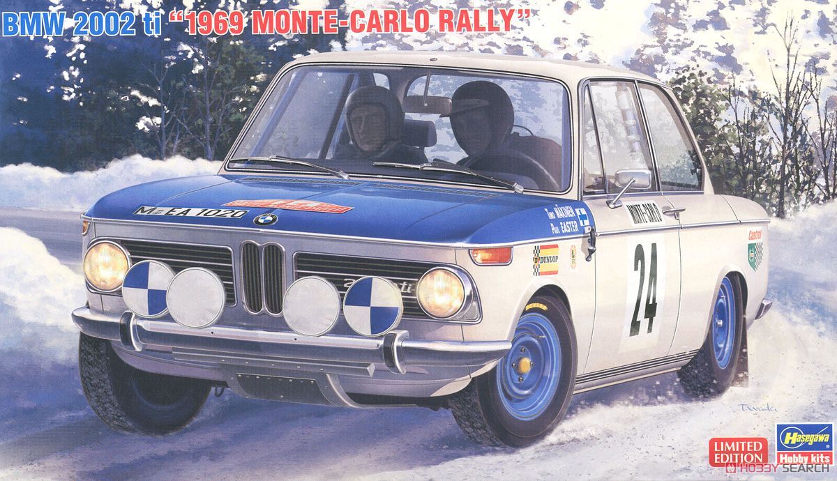 Hasegawa 20332 BMW 2002ti 1969 Monte Carlo Rally