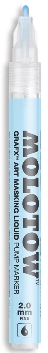 Molotow 728001 Grafx Art Masking Liquid Pump Marker 2mm