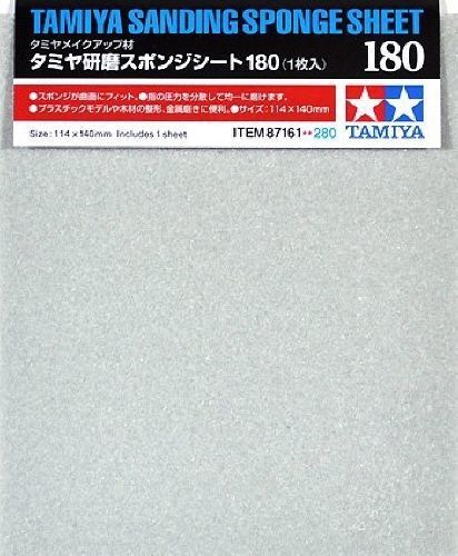 Tamiya 87161 Sanding Sponge Sheet 180