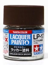 Tamiya 82117 LP-17 Linoleum Deck Brown - Flat