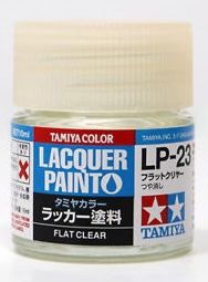 Tamiya 82123 LP-23 Flat Clear - Flat