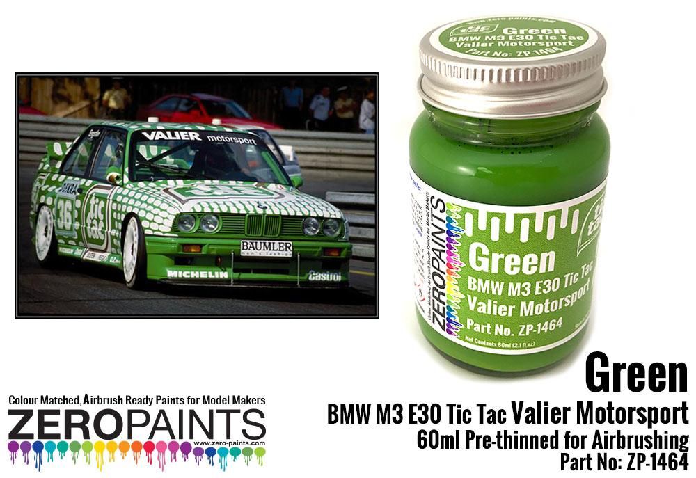 ZERO Paint ZP-1464 Green BMW M3 E30 Tic Tac Valier Motorsport ZERO Paint ZP-1464 Green BMW M3 E30 Tic Tac Valier Motorsport